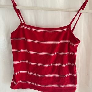 john galt thin and soft red and white striped!